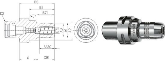 Dehnspannfutter TENDO E  kurz SCHUNK-CAPTO    C  5x06 SCHUNK