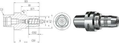 Slika Dehnspannfutter TENDO E  kurz SCHUNK-CAPTO    C  5x16 SCHUNK