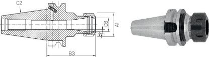 Slika Spannzangenf. ER, ZG90 ISO 7388-2 JD     30x25 HAIMER