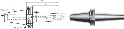 Slika TRN VPENJALNI PRECIZNI DIN69871AD/B SK40x44/M8-kratek