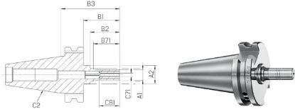 Slika Polygonspannfutter TRIBOS Mini ISO 7388-2 J      30x03 SCHUNK