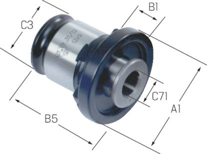 Slika VLOŽEK ZA NAVOJ. SVEDER BREZ SKLOPKE VEL.1 3,5x2,7mm 