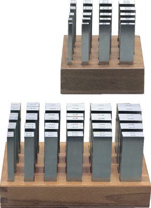 Slika PODLOGE VZPOREDNE JEKLENE L=125mm, natančnosti 0,01mm (1gar.=24parov)
