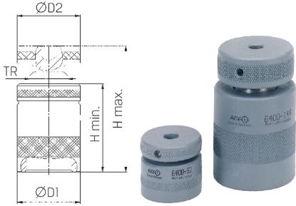 Slika PODLOGA Z VIJAKOM 80-110mm MAGNETNA     