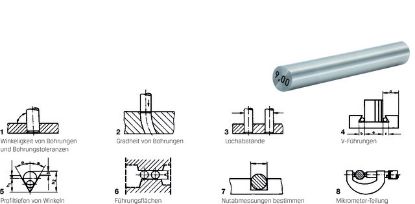 Slika Prüfstift Gen.1=0,001mm DIN2269 14,08mmx70mm