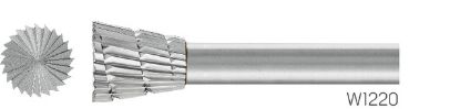 Slika REZKAR ROTO W1220 HSS oblika W 20°-s sprednjim nasekom