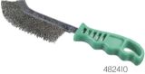 Slika ŠČETKA ŽIČNA JEKLENA NERJAVEČA S PLASTIČNIM ROČAJEM 265mm    