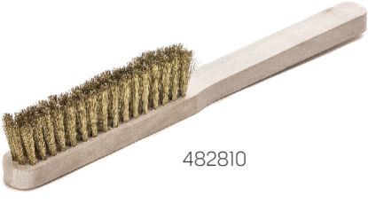 Slika ŠČETKA IZ MESINGA 110x20mm/žica 0,15mm LESSMANN