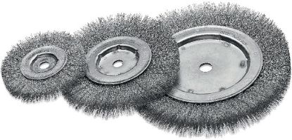 Slika ŠČETKA ŽIČNA JEKLENA ENOREDNA D100x12/0,3mm LESSMANN 