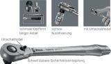 Slika RAGLJA 1/2" Typ: Zyklop Metal - s finimi zobmi (72Z)

