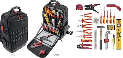 Slika Werkzeugrucksack Modular X18 bestück 22-teilig  - Knipex -