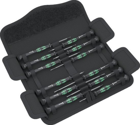IZVIJAČI ZA ELEKTRONIKE ploščati, križni, Hex-Plus,Torx, v 12-delni garnituri