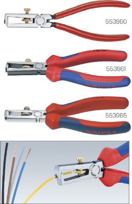 Slika KNIPEX-Abisolierzange, polierter Kopf