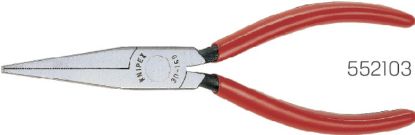 Slika KLEŠČE PLOŠČATE s dolgimi čeljustmi 140mm (ročaji prevlečeni s plastiko) KNIPEX