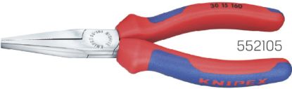 Slika KNIPEX-Flachzange, lange Backe verchromter Kopf