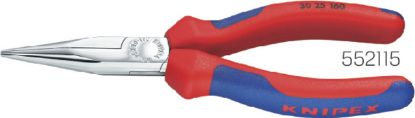 Slika KNIPEX-Flachrundzange verchromt, lange Backen