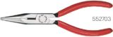Slika KNIPEX-Flachrundzange, gerade mit Schneide, poliert