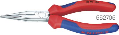 Slika KLEŠČE PLOŠČATE - POLOKROGLE 200mm - ravne (knipex)