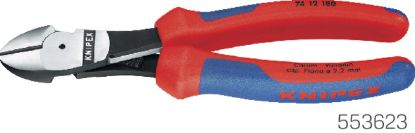 Slika KNIPEX-Kraft-Seitenschneider poliert, Mehrkomponentenhüllen
