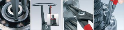 Slika KNIPEX-Sicherungsringzange gerade, für Außenringe