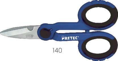 Slika ŠKARJE ROBUSTNE 140mm z dvokomponentnim ročajem