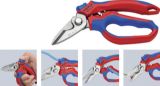 Slika ŠKARJE ELEKTRIČARSKE UKRIVLJENE 160mm – KNIPEX