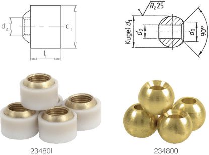 Slika ŠOBA-DIZA OKROGLA D8mm, oblika Z3 (M5/5,5mm)-za držala DIN69880