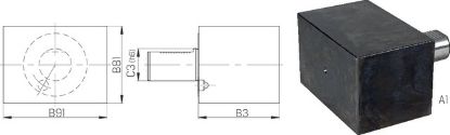 Slika Werkzeugrohling rechteck DIN69880 A1    30x85 PRETEC