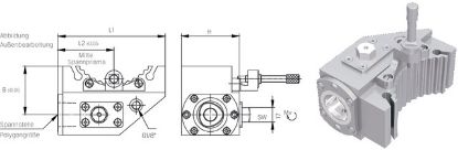 Slika Schnellw.-Stahlhalter Gr. C ISO26623-1 aussen, PSK C 5 KW