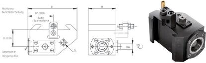 Slika Wechselhalter Parat Gr. 2 ISO26623-1 PSK C   3 KW