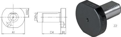 Slika Schutzstopfen aus Stahl DIN69880 Z2    16x40 PRETEC