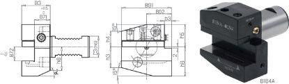 Slika Werkzeughalter R-L,kurz,IK DIN69880B1B4-40x25x44 PREMUS