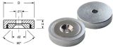 Slika Flachgreifer aus Neodym 10 mm versenktes Mittelloch