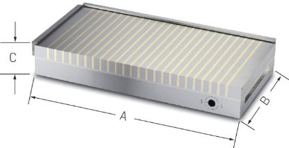 Slika MAGNET PERMANENTNI 350x150mm - z močnejšim pritegom