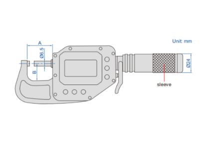 Slika Mikrometer digitalni zunanji visoko precizni IP65 3350