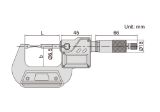 Slika Mikrometer zunanji digitalni 3530