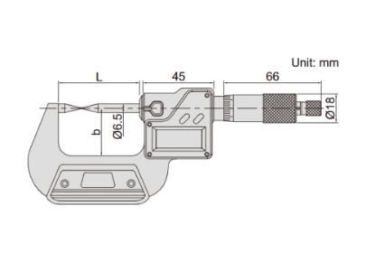 Slika Mikrometer zunanji digitalni 3530