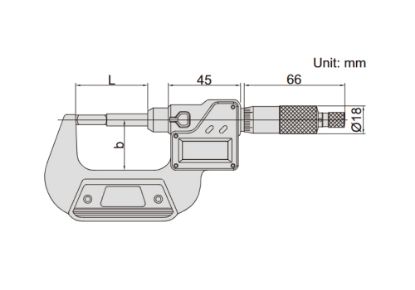 Slika Mikrometer zunanji digitalni 3532