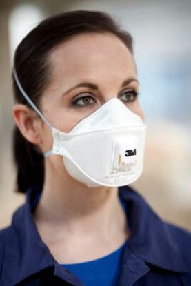 Slika 9332+, RESPIRATOR 9332 AURA FFP3 Z VENTILOM