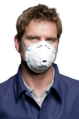 Slika 8822,RESPIRATOR 8822 FFP2 Z VENTILOM - PROTIPRAŠNI                              