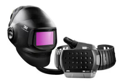 Slika 617839,Adflo™ tlačna filtracija zraka Z 3M™  VARILNIM ŠČITOM G5-01 Z VARILNIM FI