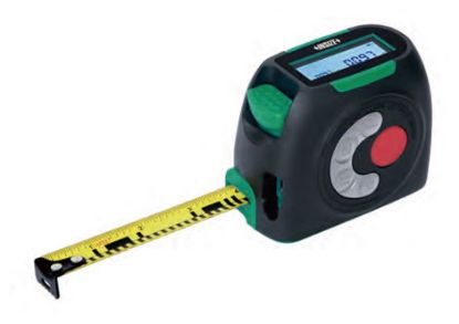 Slika METER TRAČNI DIGITALNI BLUETOOTH 5m + LASERSKI MERILNIK RAZDALJ 60m