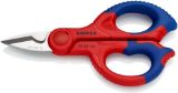 Slika ŠKARJE ZA ELEKTRIČARJE  130 X 32 X 155 MM KNIPEX 9505155SB