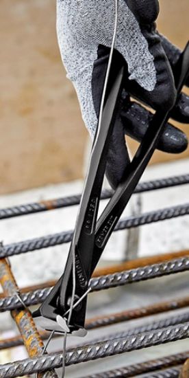 Power concreter's pliers polished black atramentised
