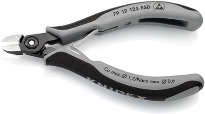 Slika Precision electronic side cutter facet yes, very small