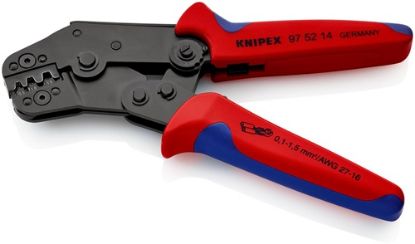 Slika Crimping pliers, short 0.1-1.5 (AWG 27-16) mm2