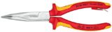 Slika Needle-nose pliers 40 deg angled VDE