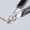 Electronic side cutter facet no