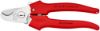 Cable shears polished head