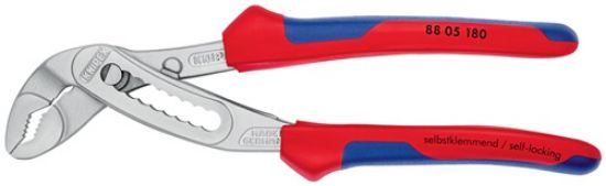 Water pump pliers chrome-plated